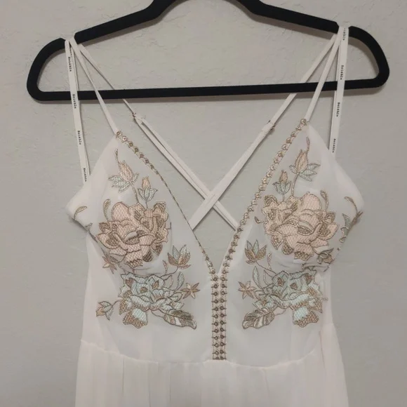 Embroidered A-line Dress - Picture 2 of 6